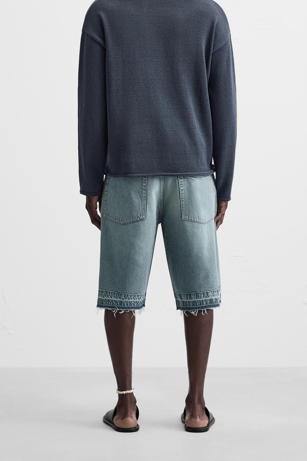 BAGGY-FIT BERMUDA JORTS - Zara фото 3