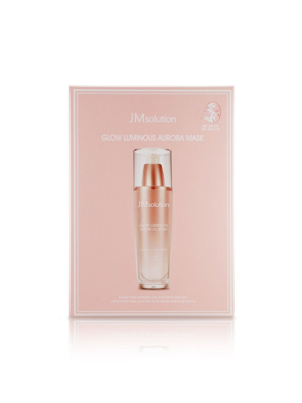 Маска тканевая увлажняющая с жемчугом для сияния кожи JMSOLUTION Glow Luminous Aurora Mask, 30ml
