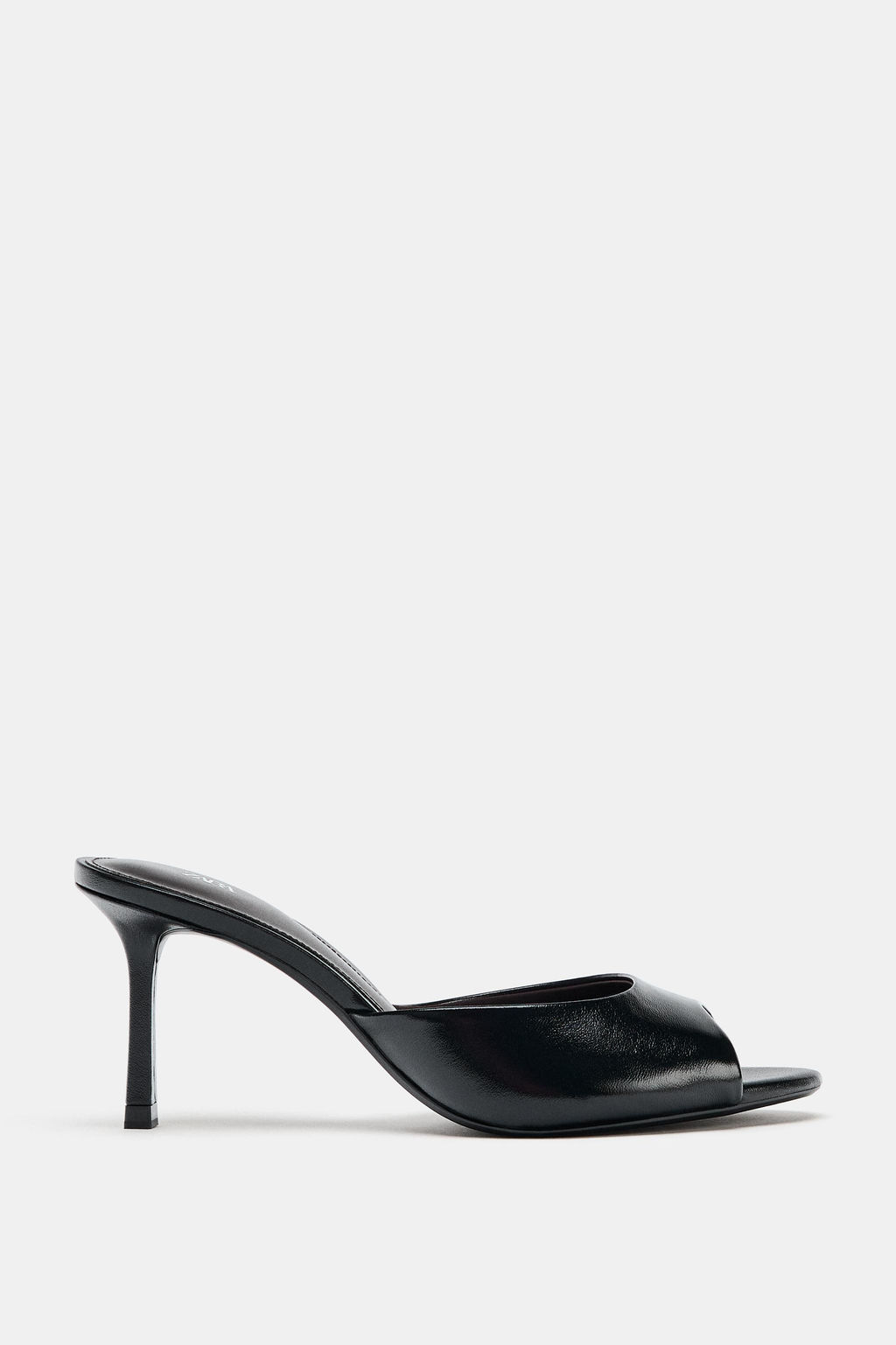 LEATHER SLINGBACK SANDALS - Zara фото 2