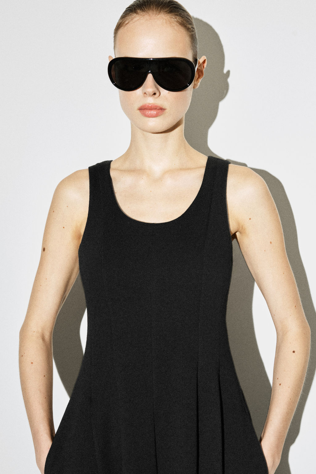 VESTIDO MIDI ESCULPIDO DE ALGOD?N - H&m фото 6