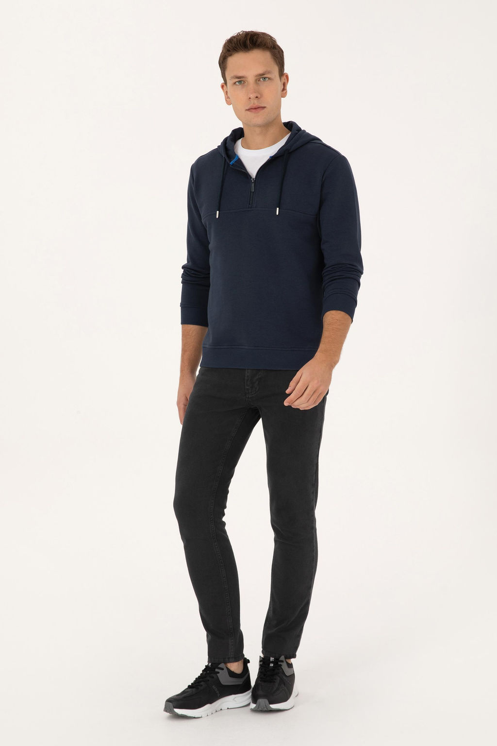 Erkek A__k Lacivert Sweatshirt - U.s. polo assn фото 4