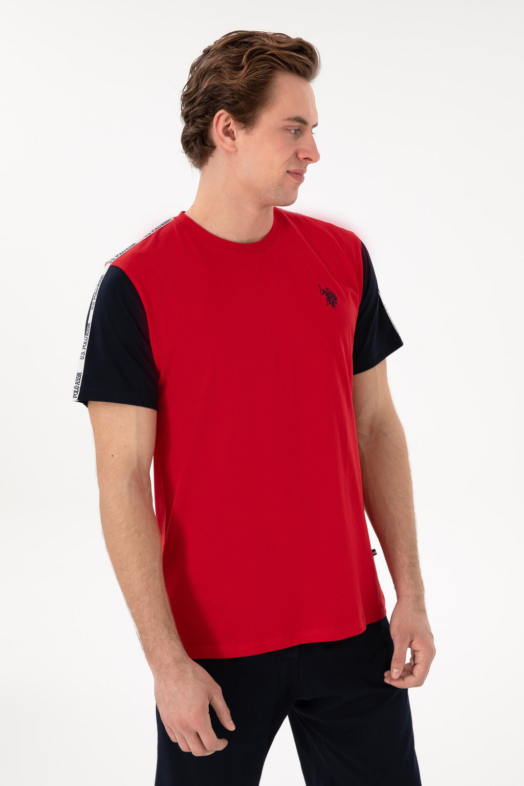 Erkek K_rm_z_ Pijama Tak_m_ Sepette S_rpriz _ndirim - U.s. polo assn фото 3