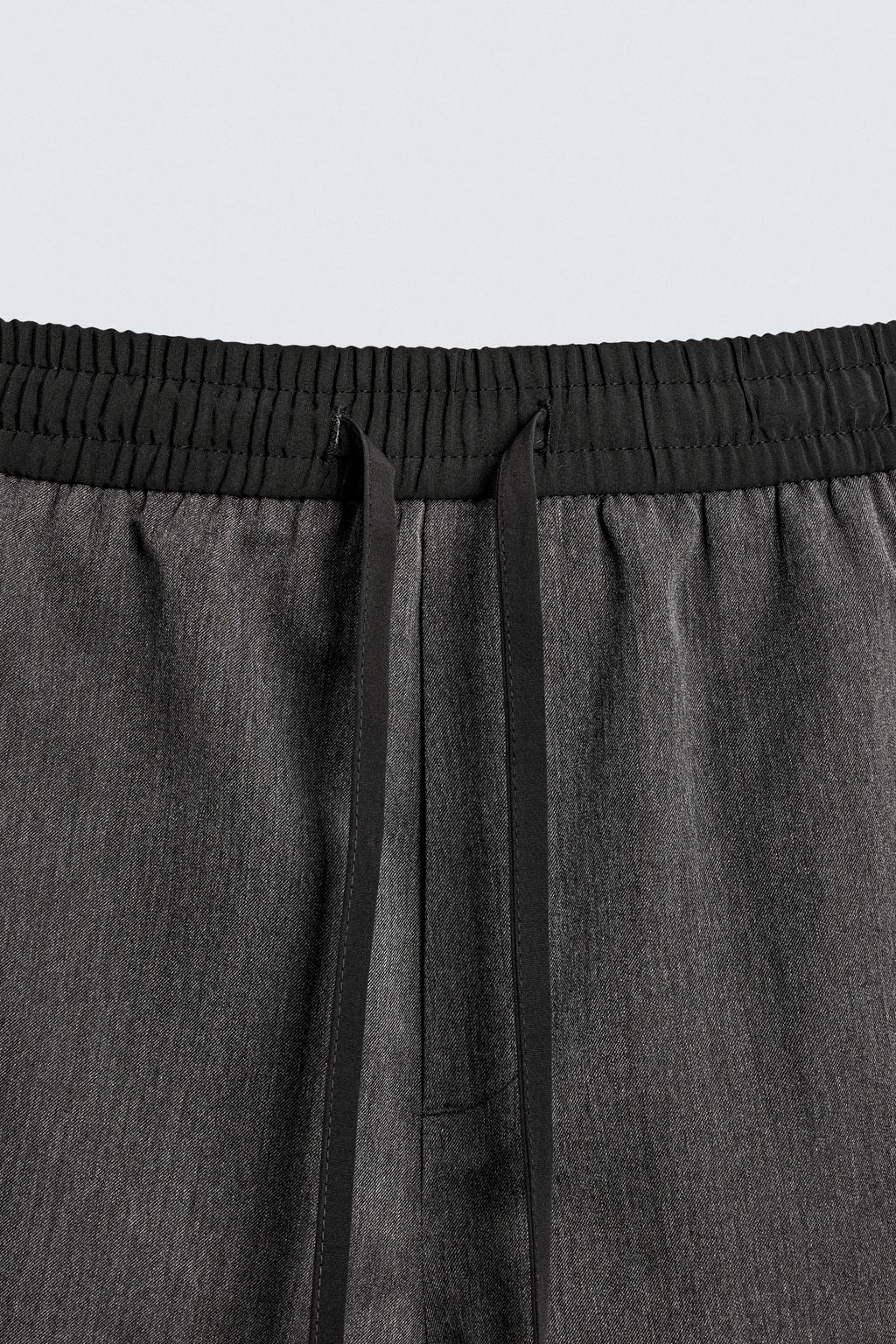 CONTRAST WAIST BERMUDA SHORTS - Zara фото 8