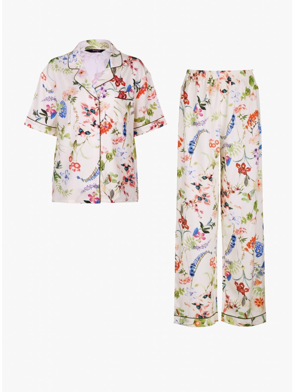 Пижама домашняя Indefini вискоза с тенселем  фото 12