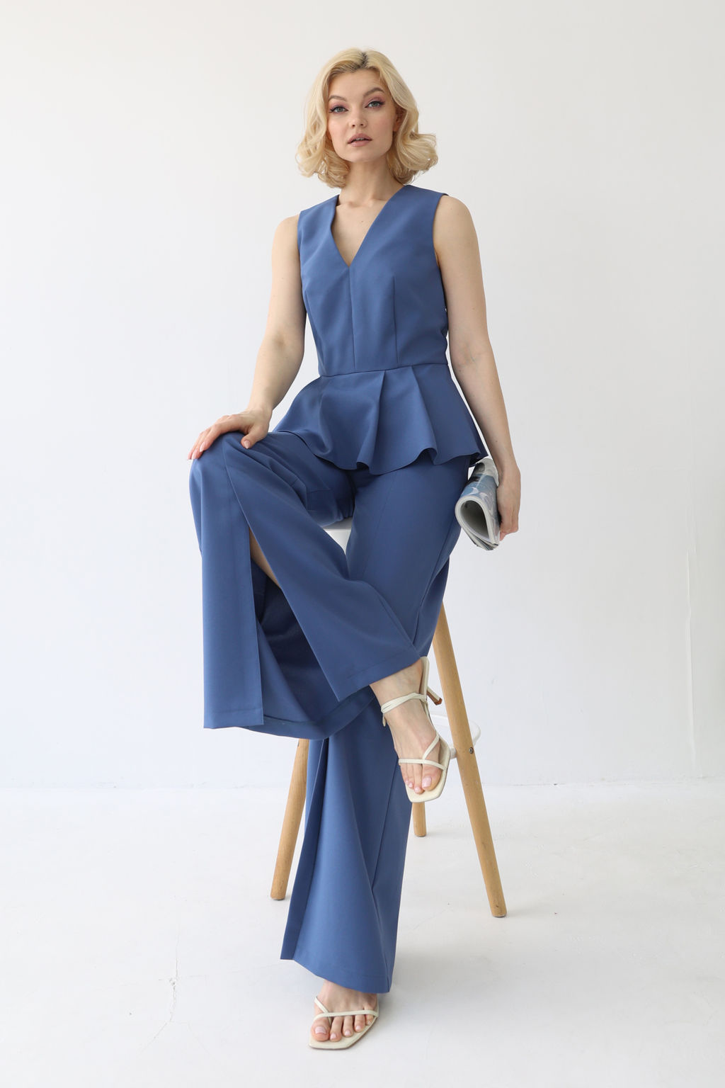 Топ с баской - Looklikecat фото 6