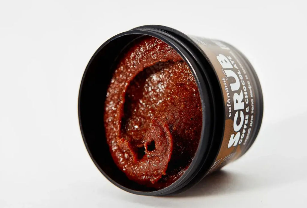 CAFE MIMI Скраб для тела кофе и шоколад (стакан) 120г - Кафе красоты фото 2