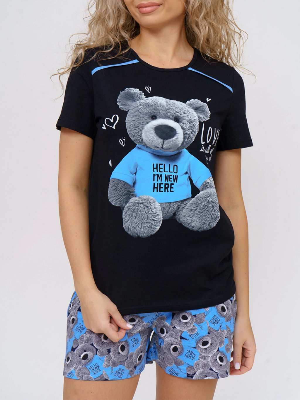 Костюм женский, цвет синий