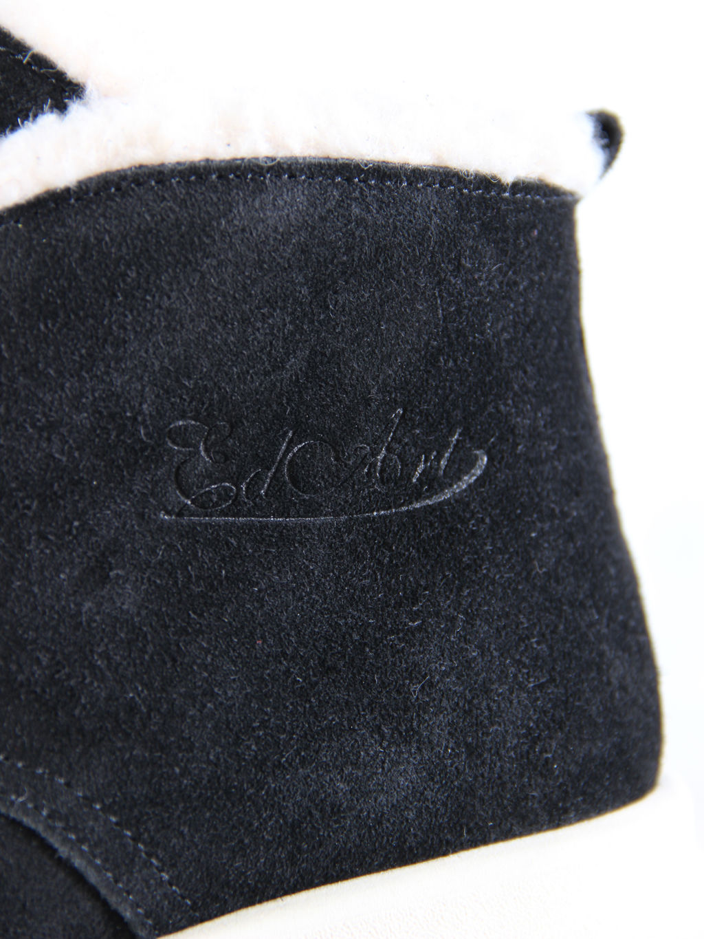 Ботинки EDART 308.927bе.Черный замша+бежевый/байка - Ed'art фото 7