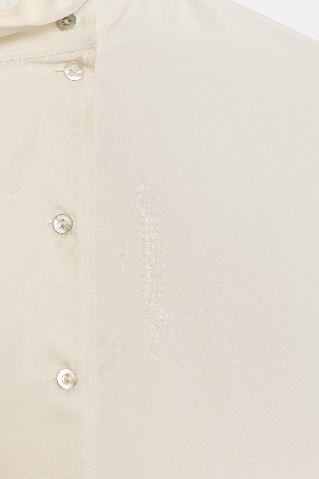 CAMISA SEDA 100% ZW COLLECTION / Crudo - Zara фото 5