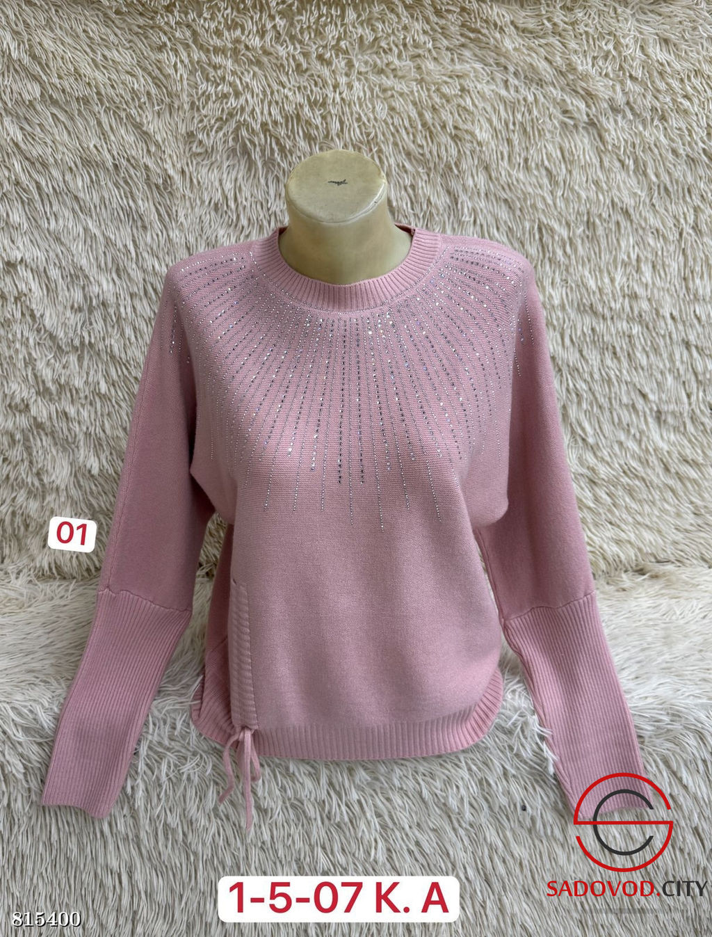 Свитер женский со стразами - Bruno фото 7