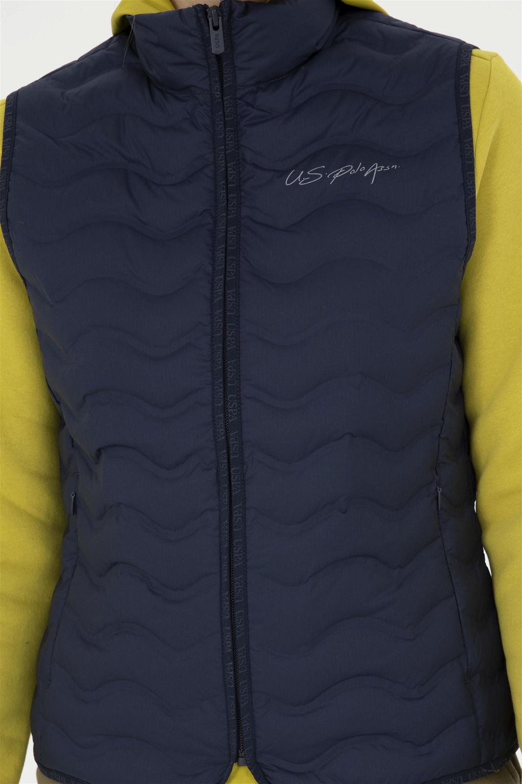 Женский темно-синий жилет Неожиданная скидка в корзине - U.s. polo assn фото 6