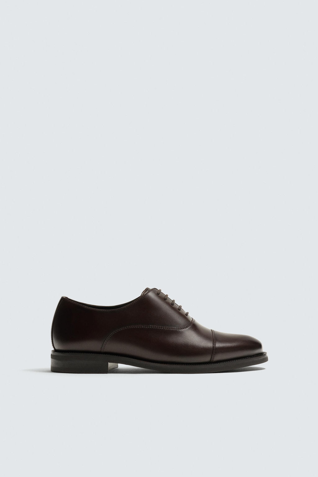 ZAPATO PIEL VESTIR / Marr?n - Zara фото 4