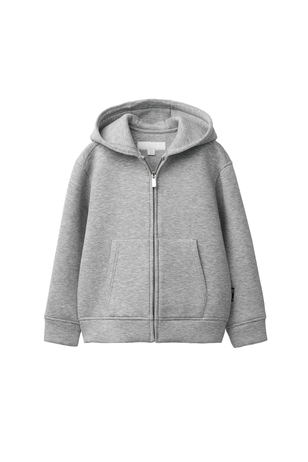 SUDADERA B?SICA EFECTO NEOPRENO / Gris vigor? - Zara фото 8