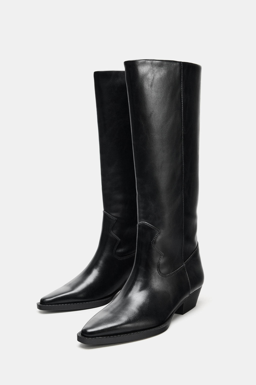 COWBOY FLAT BOOTS - Zara фото 3
