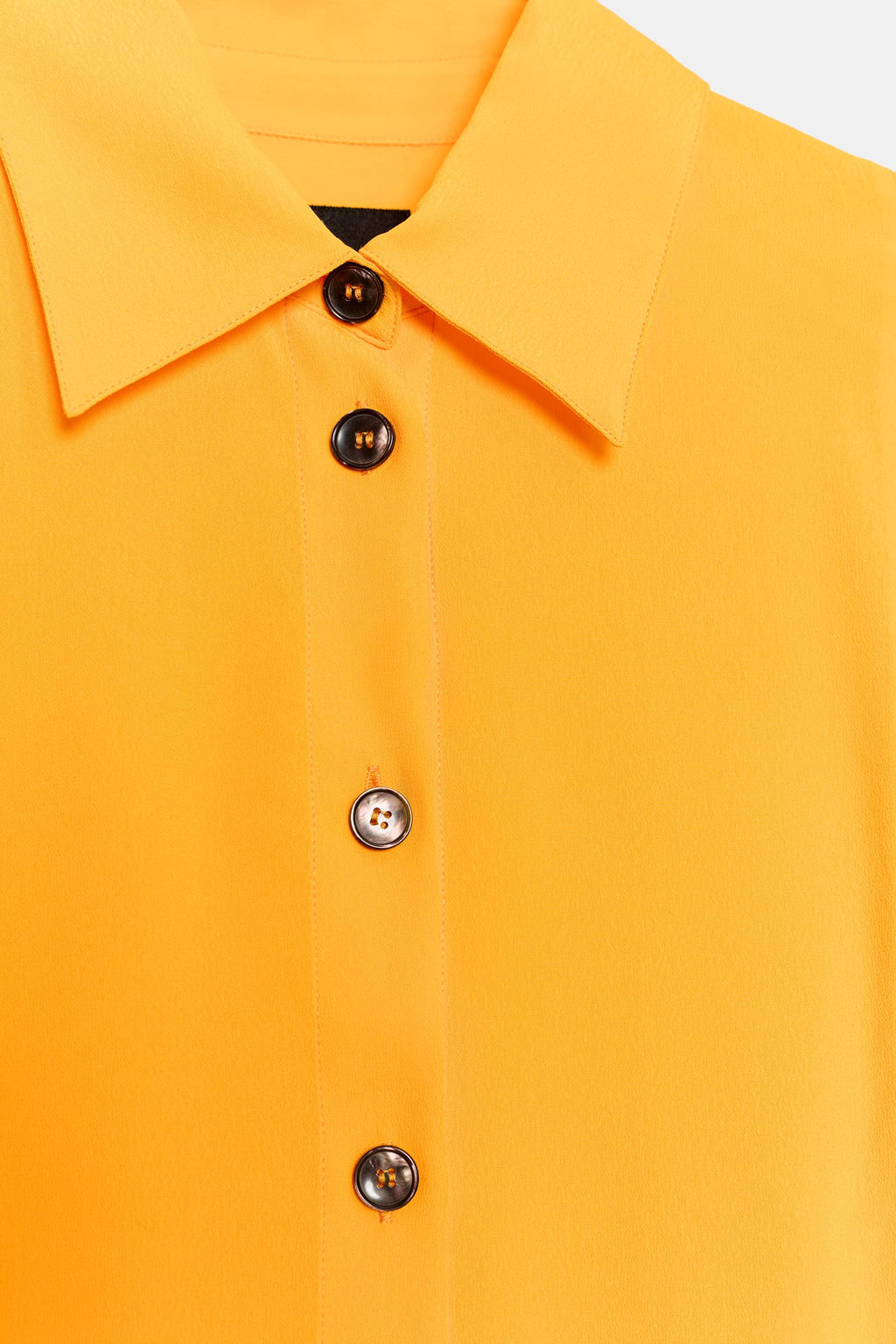 CAMISA FLUIDA ZW COLLECTION / Mandarina - Zara фото 10