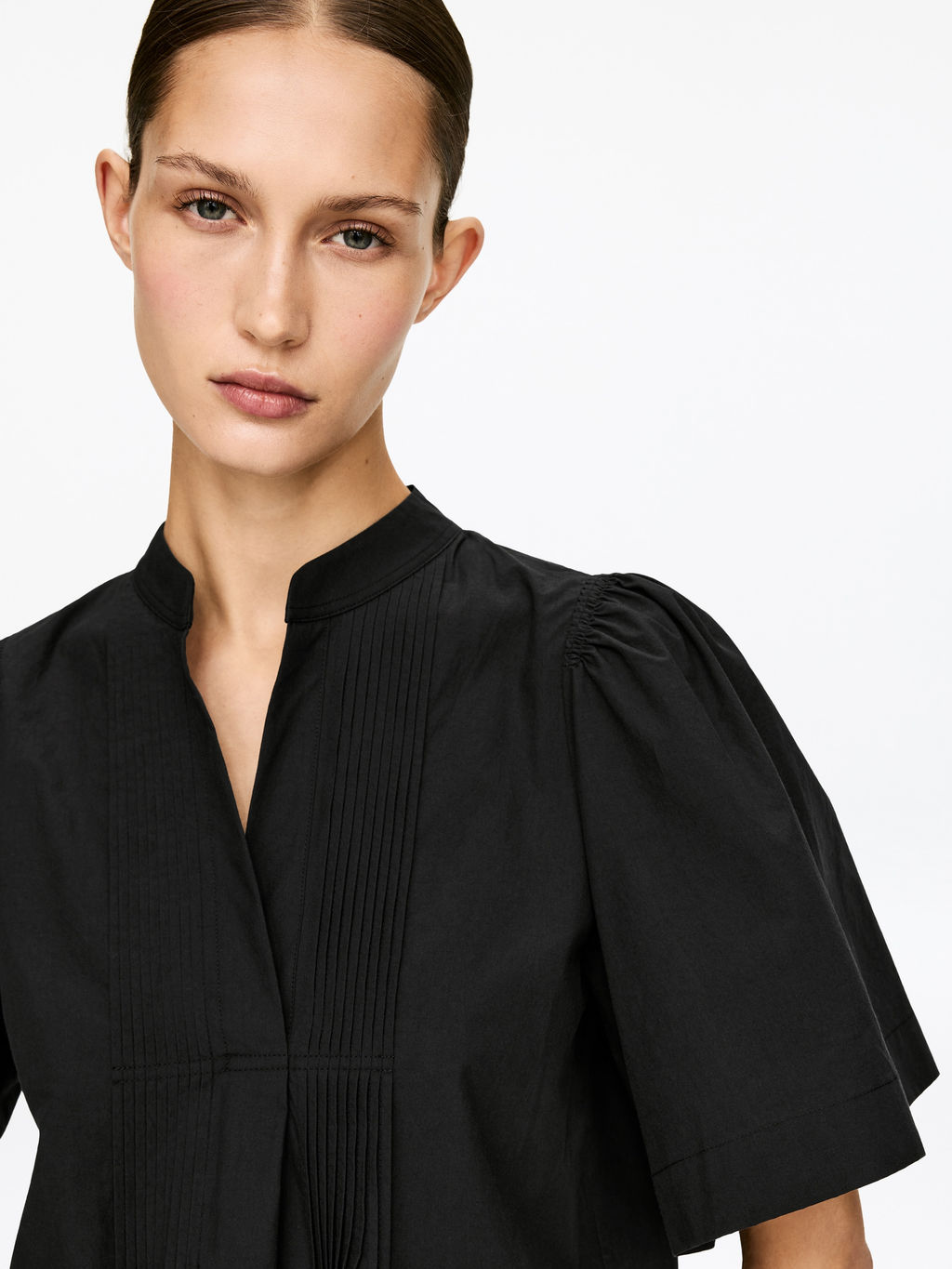 Blusa con pliegues - H&m фото 4