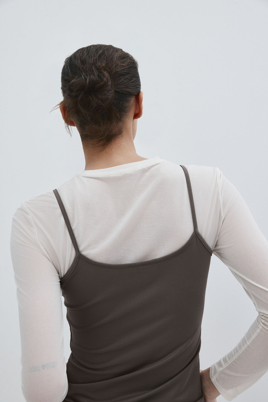 Top de tirantes en microfibra - H&m фото 7