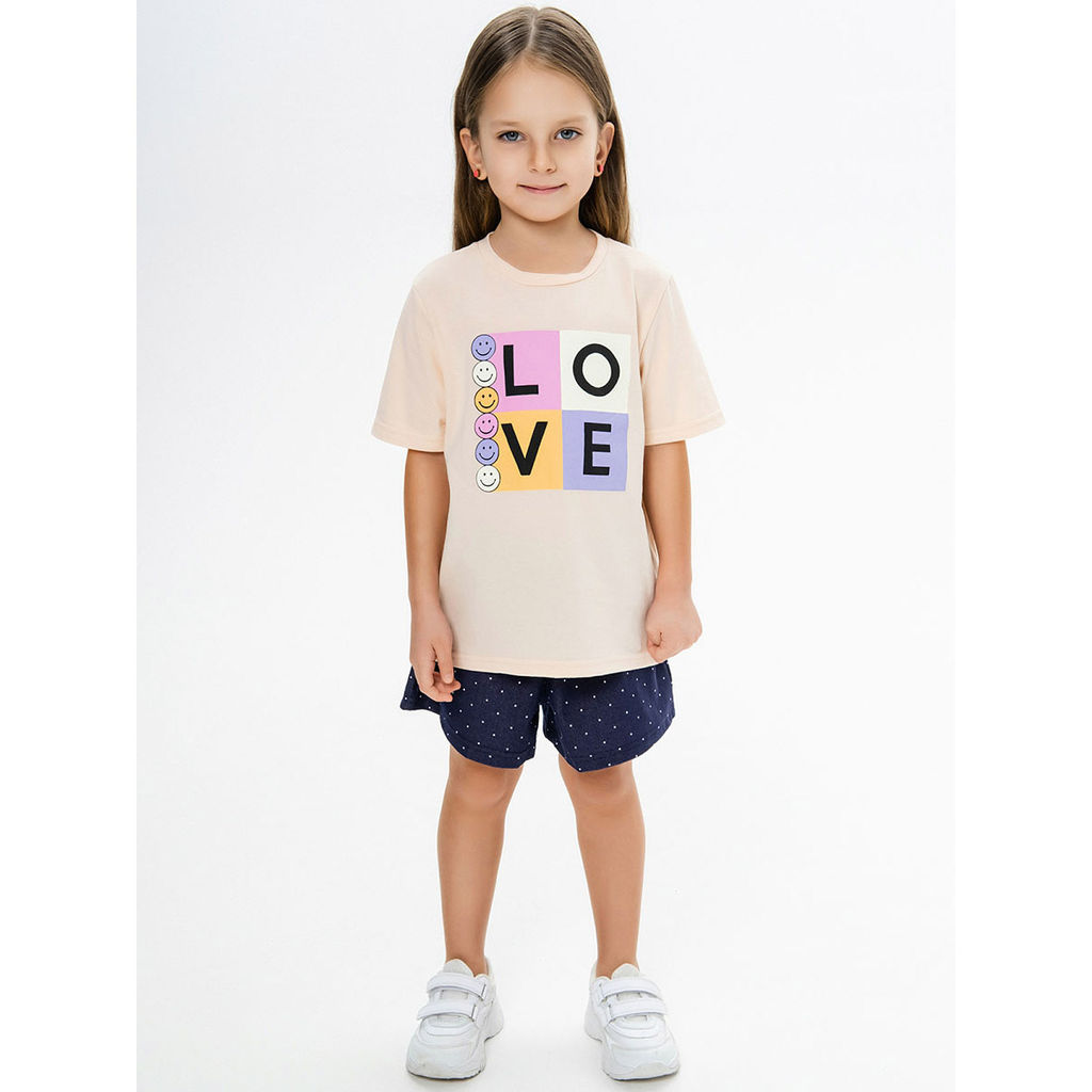 Комплект футболка кулирка и шорты футер 7360900102 - Youlala фото 19