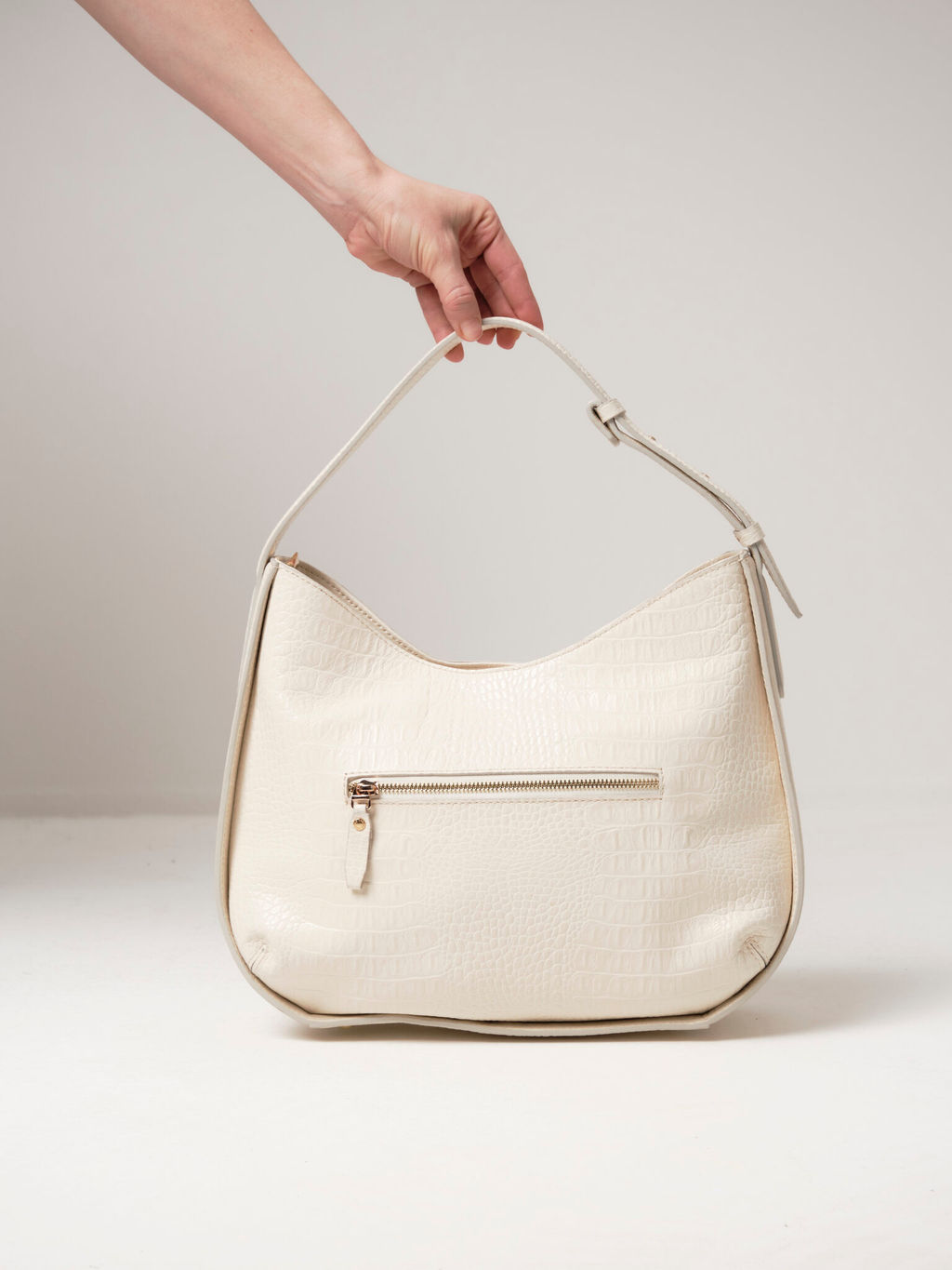 Сумка тоут кожаная Deboro 30422 бежевый лен