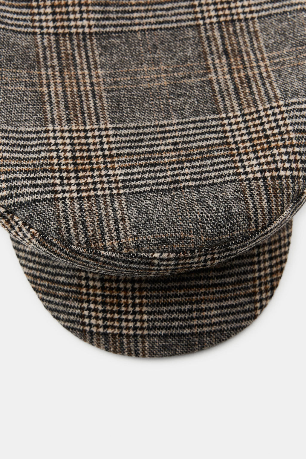 CHECK NAUTICAL CAP WITH WOOL - Zara фото 4
