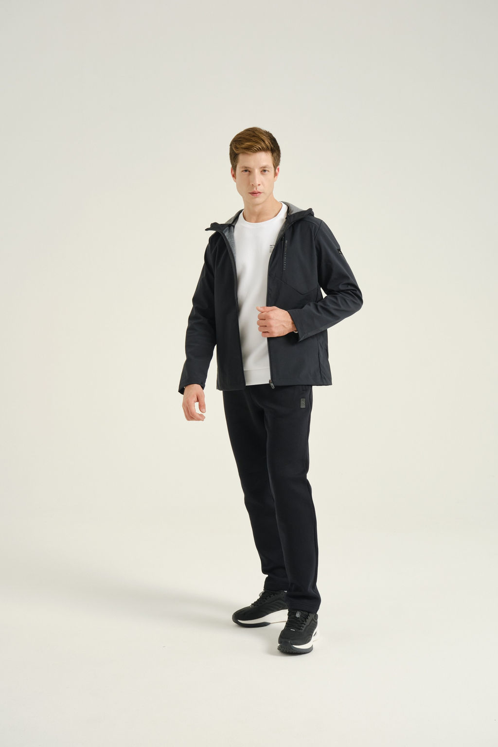 Брюки трикотажные удлиненные Черный - Anta фото 9