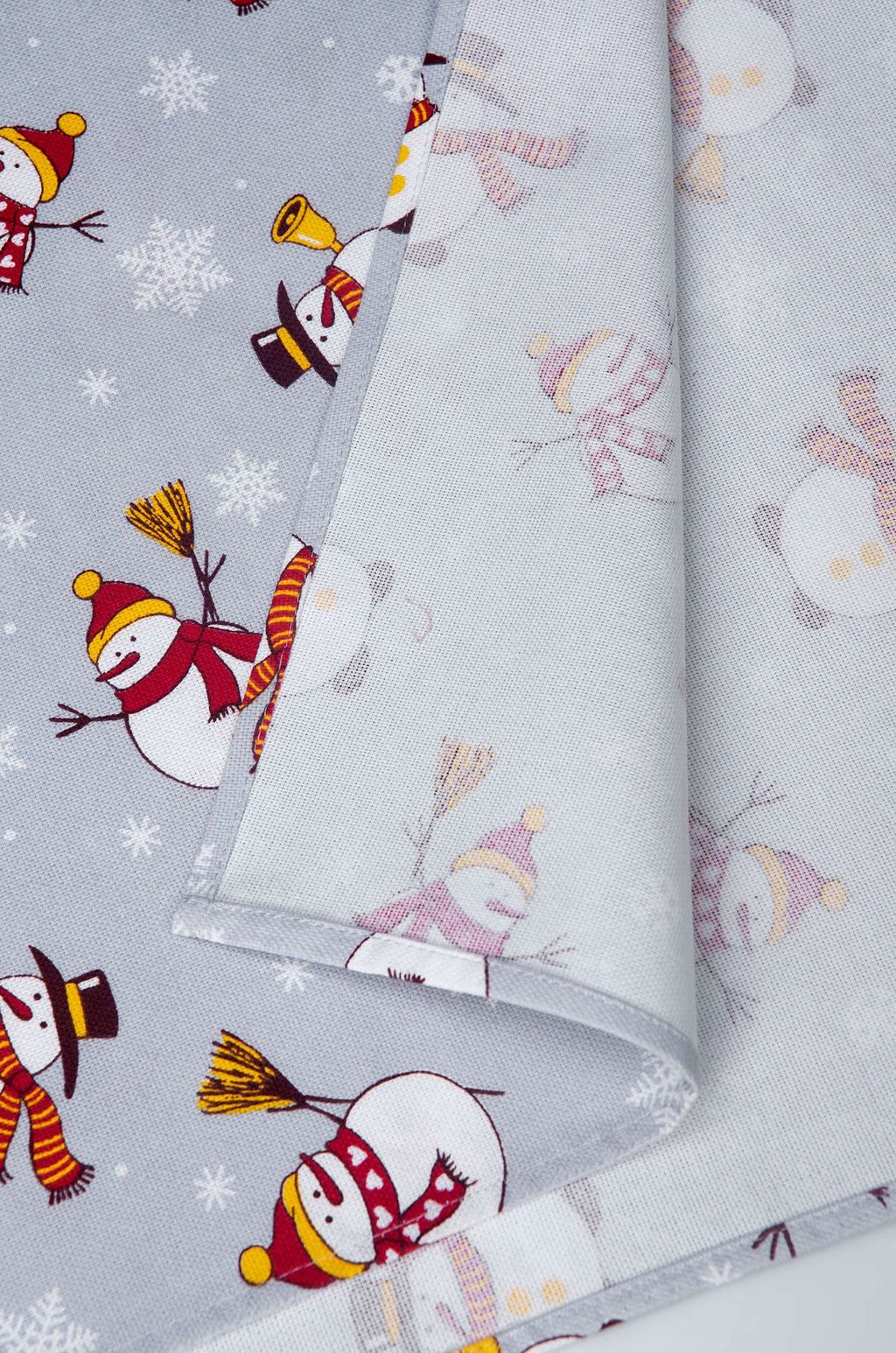 Дорожка на стол из рогожки 145x45 Happy Fox Home