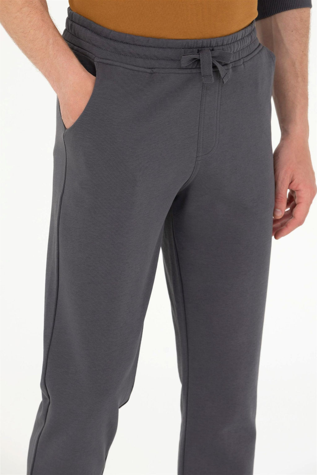 U. S. Polo Assn Мужские спортивные штаны антрацитового цвета - U.s. polo assn фото 5