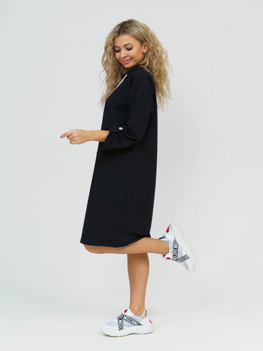 880 Платье "Черный"