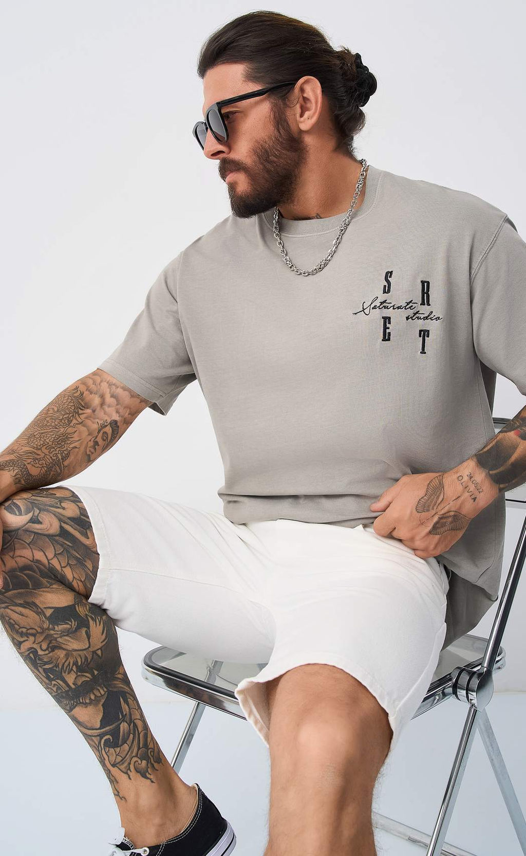 Футболка P511-06004 l.grey - Primm фото 6