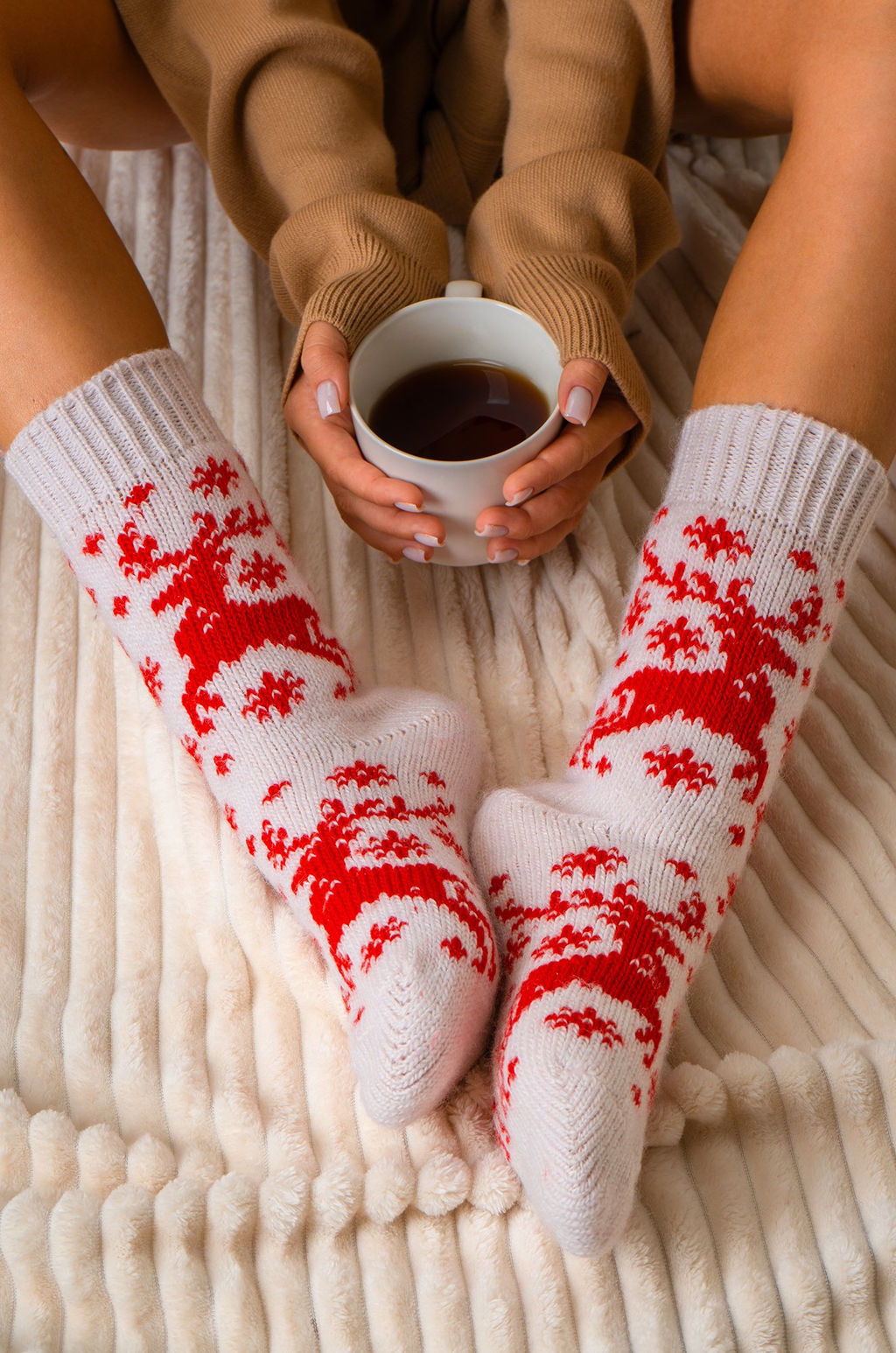 Женские шерстяные носки Happyfox