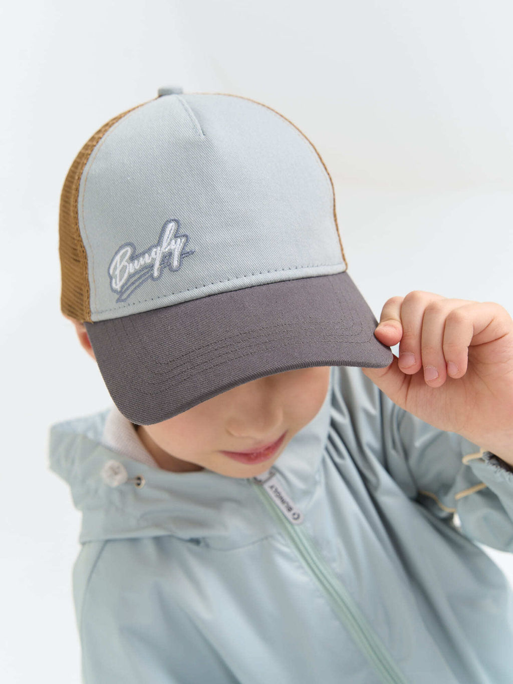 Кепка бейсболка Аква/Маренго - Bungly фото 6