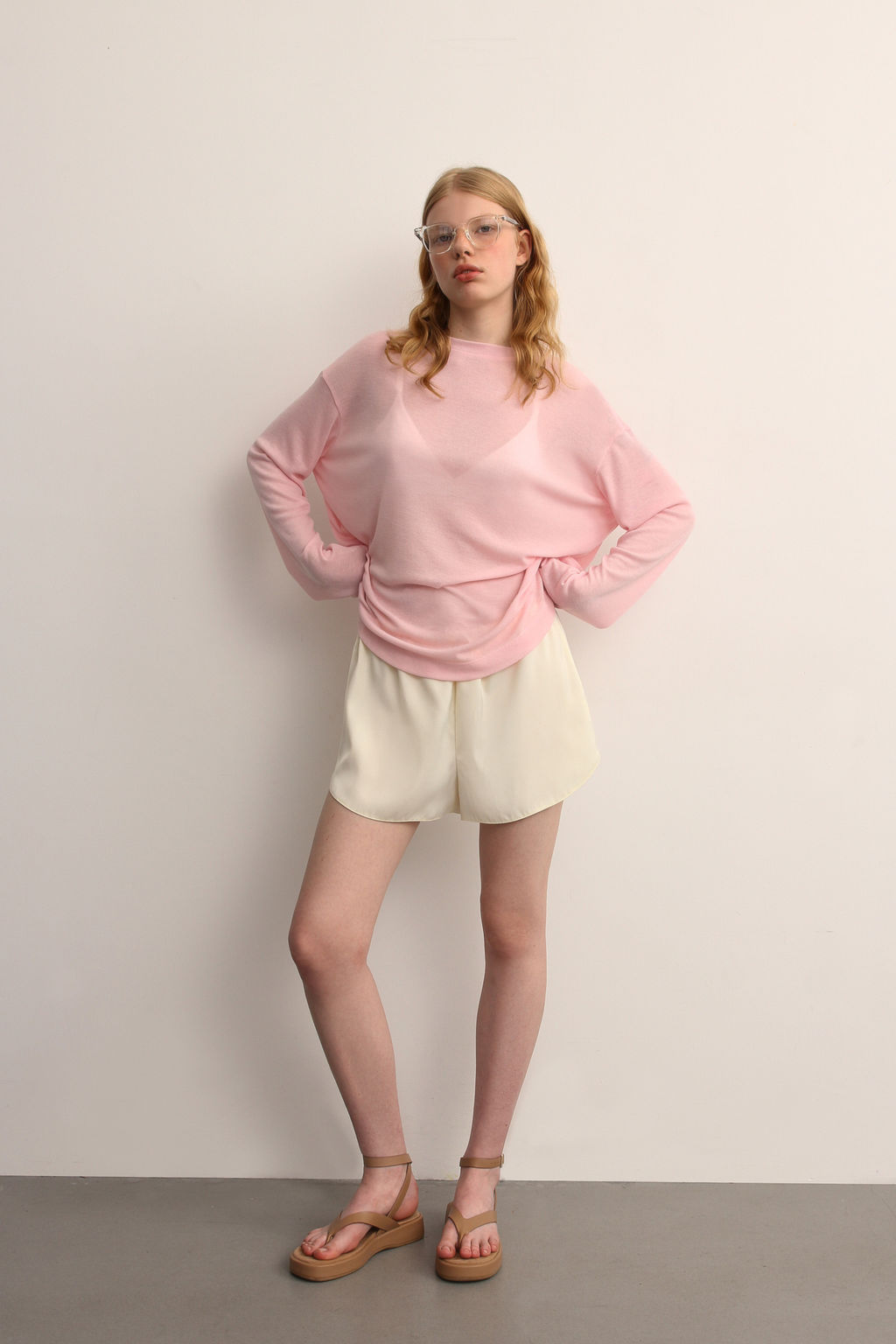 Лонгслив из трикотажа прямого силуэта - Mollis фото 2