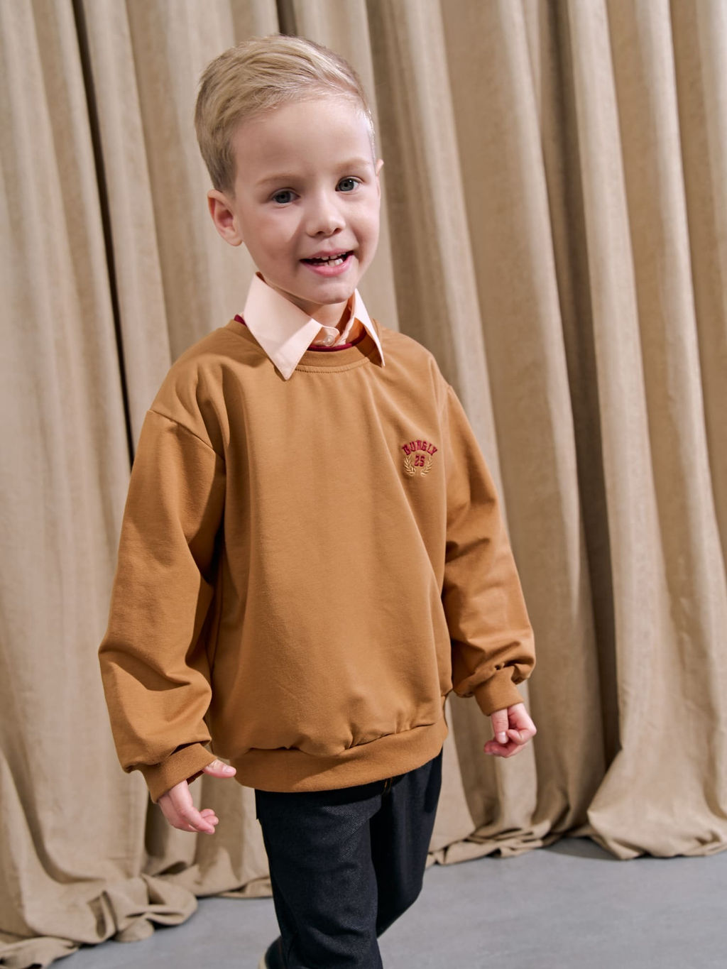 Свитшот облегченный Орех - Bungly фото 2