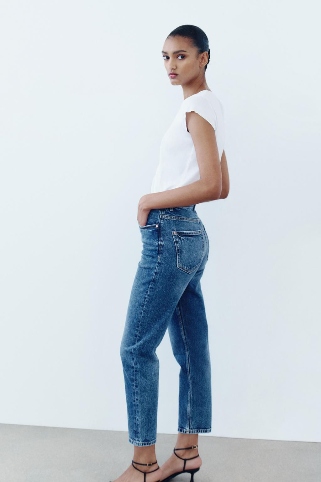 Z1975 MOM-FIT HIGH-WAIST JEANS - Zara фото 3