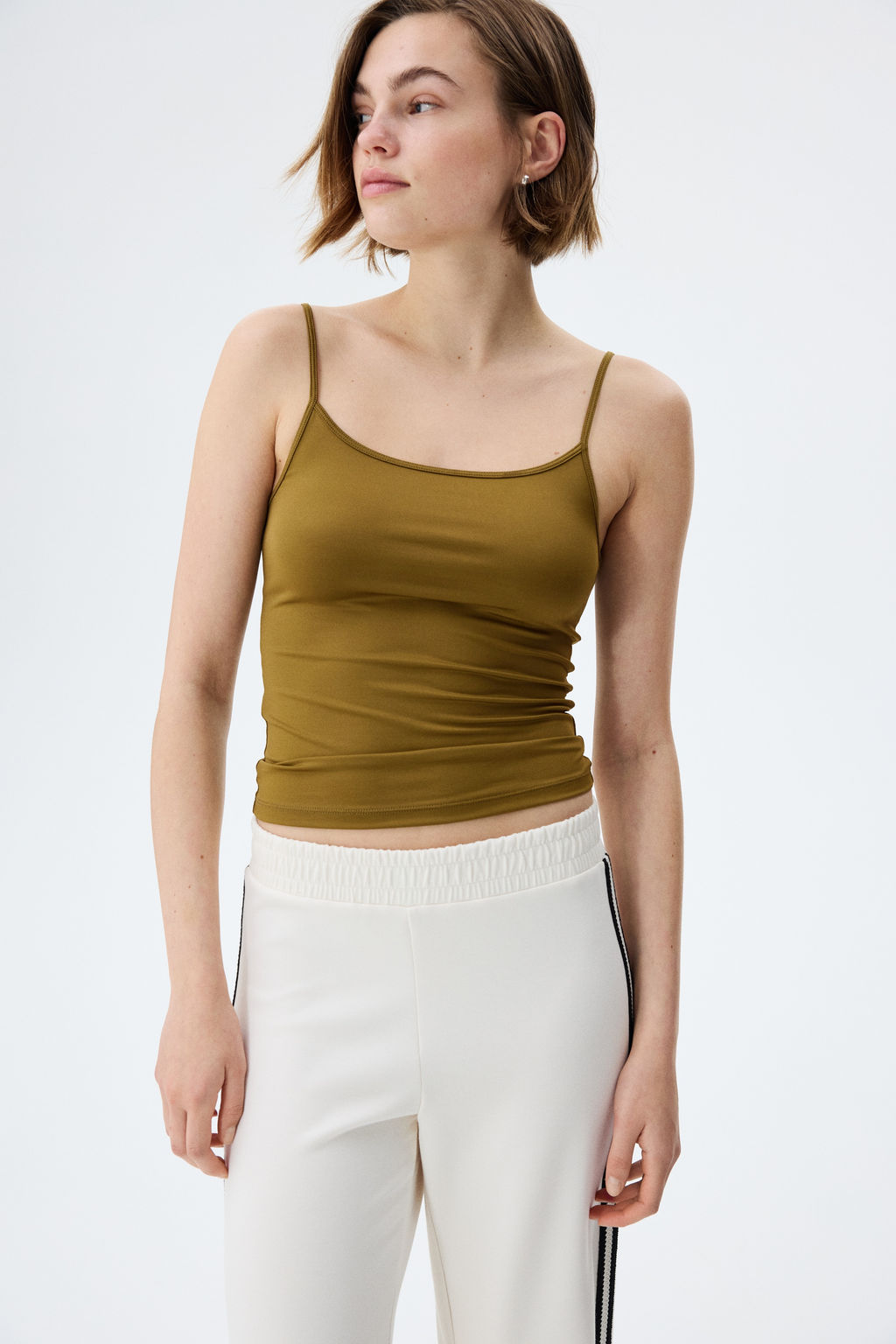 Top de punto con tirantes finos - H&m фото 5