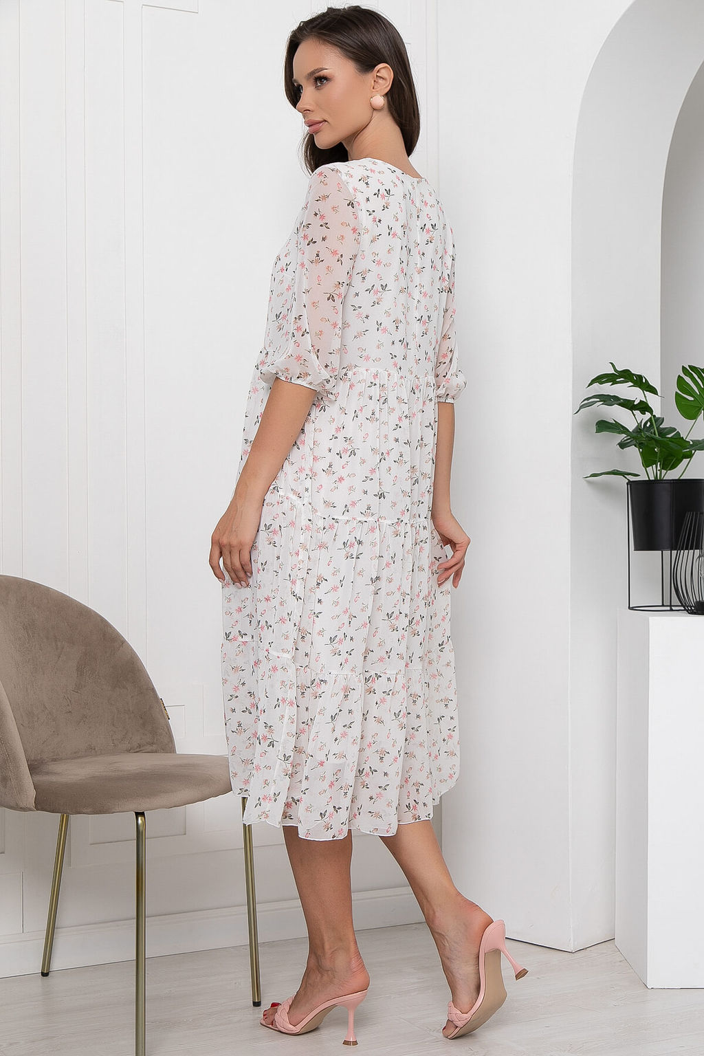 Платье Виталина (вайт) НЬЮ П6097 - Lt collection фото 5