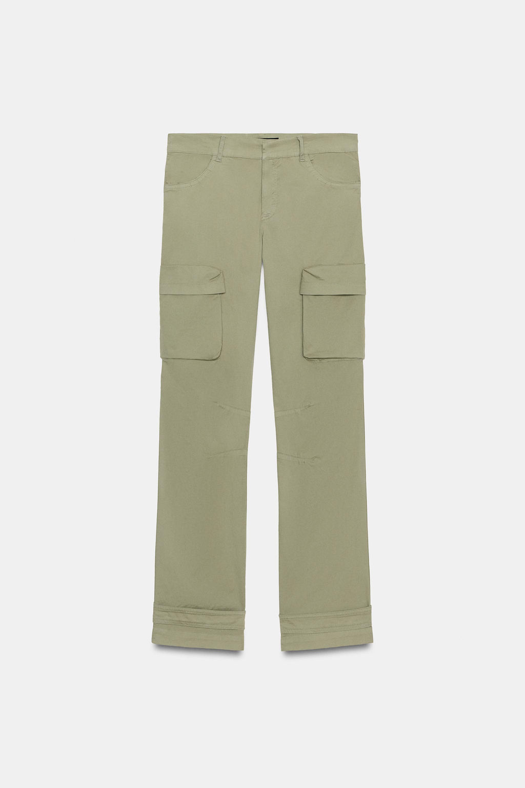 STRAIGHT-LEG CARGO TROUSERS - Zara фото 9