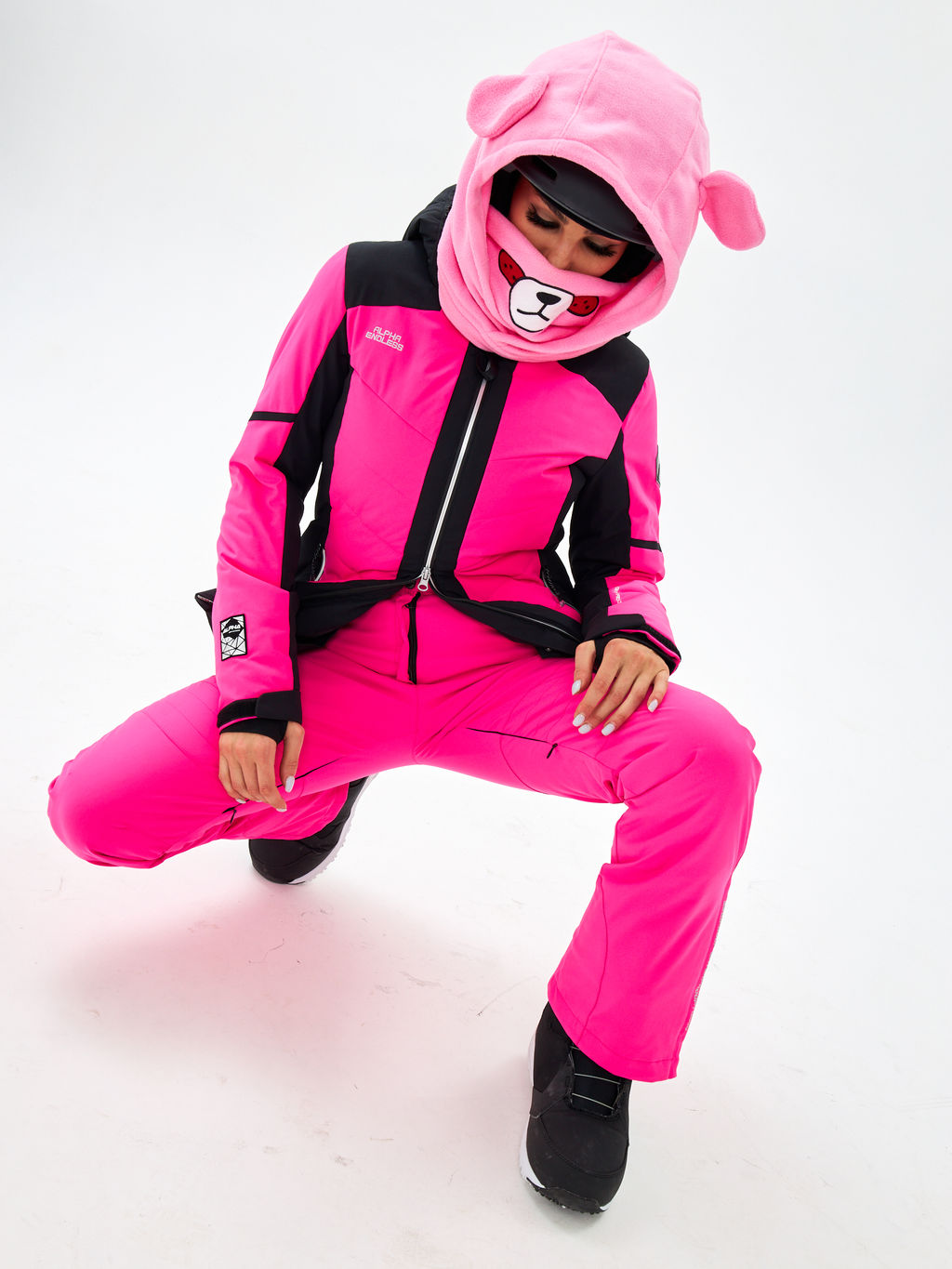 Женская горнолыжная / сноубордическая мембранная куртка Alpha Endless Peak Tech_3 Фуксия  фото 29