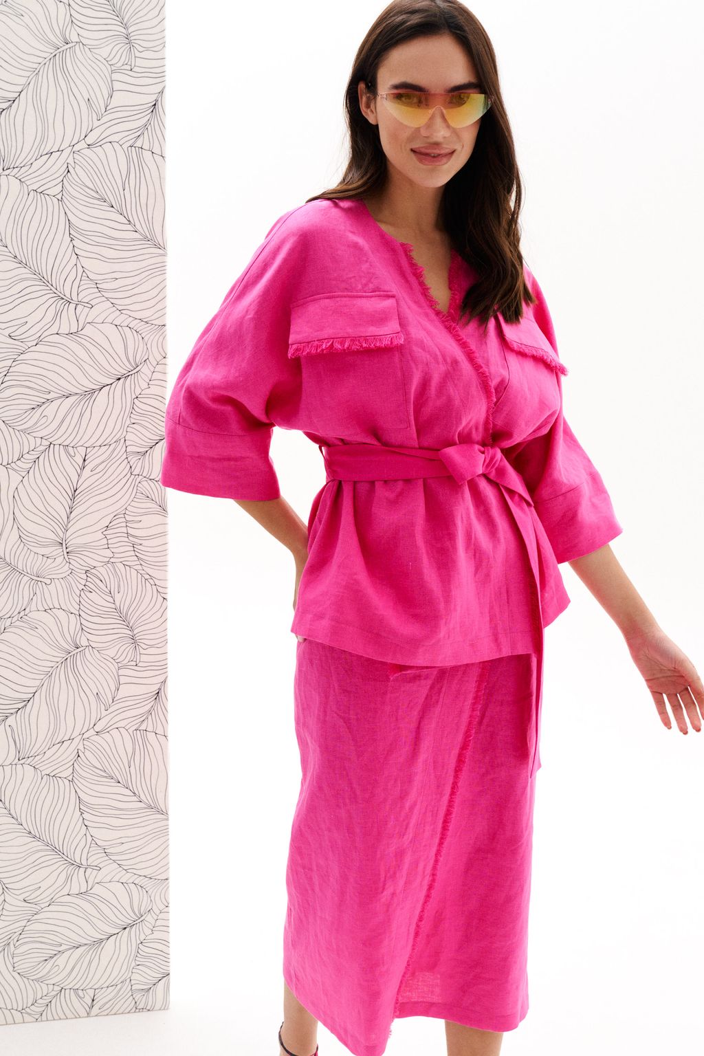 Комплект изо льна с вискозой - Elletto фото 2