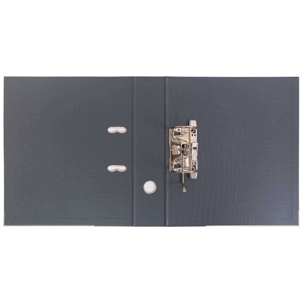 Expert Complete Регистратор PVC, 2-х стороннее покрытие, мет.уг. 75 мм 10 шт. Premier A4 арочный механ. лён серый ЕС100262015