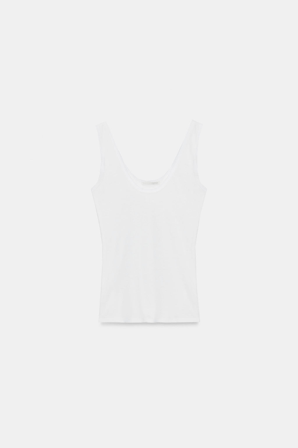 CAMISETA TIRANTES COMBINADA / Blanco