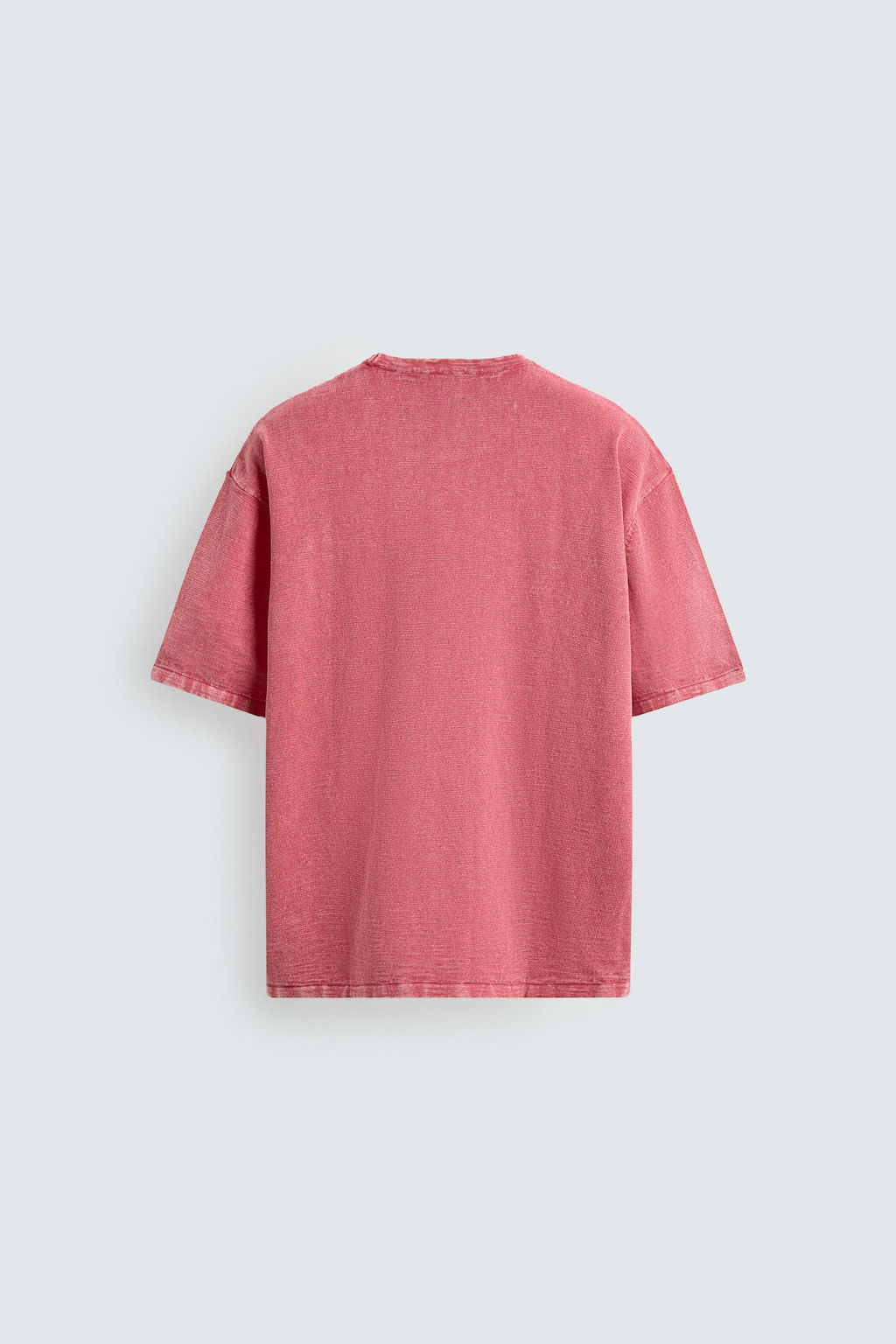CAMISETA PUNTO ESTRUCTURA FLAM? / Rosa - Zara фото 9