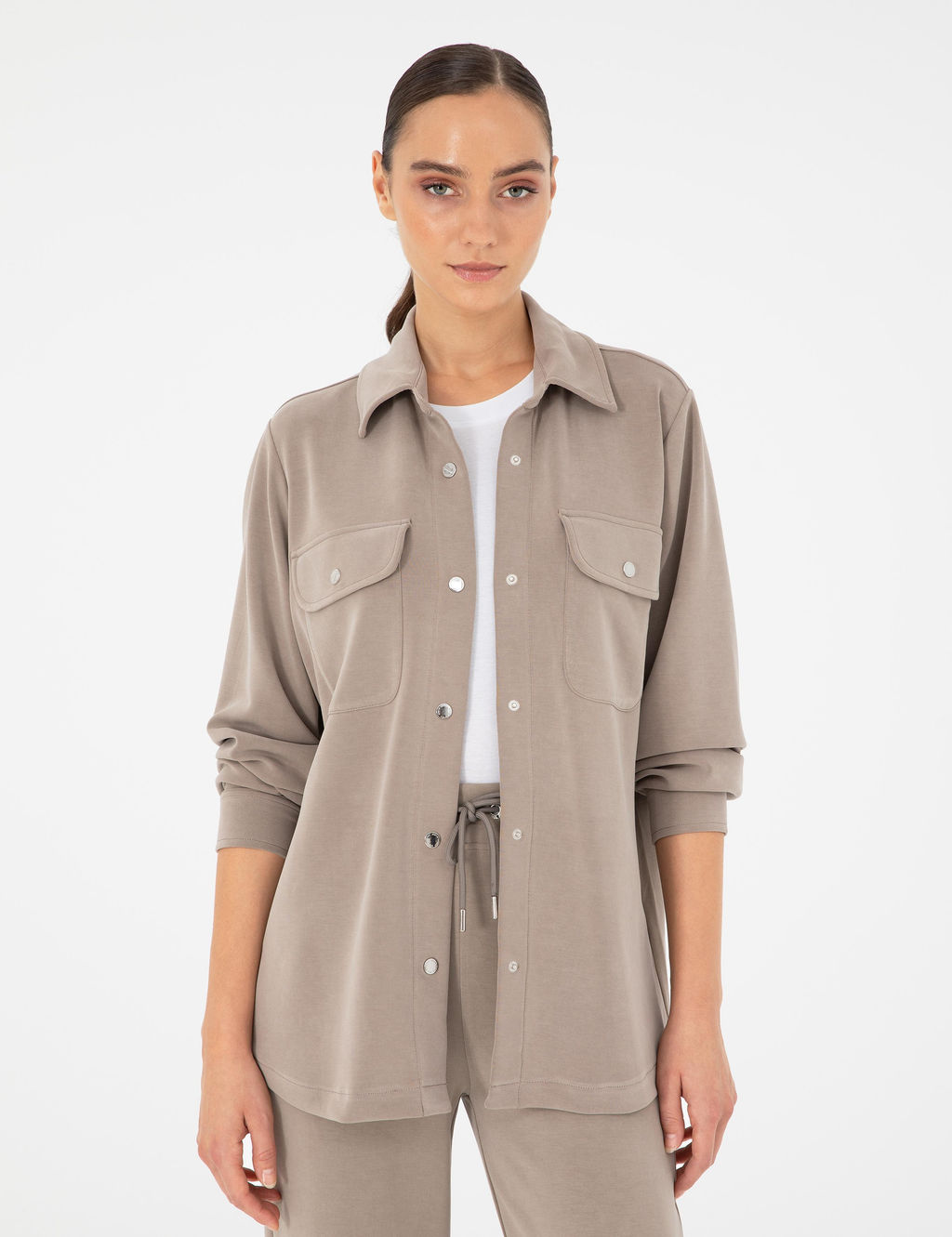 Vizon Oversize Modal Kuma_ _rme H_rka - Pierre cardin фото 3