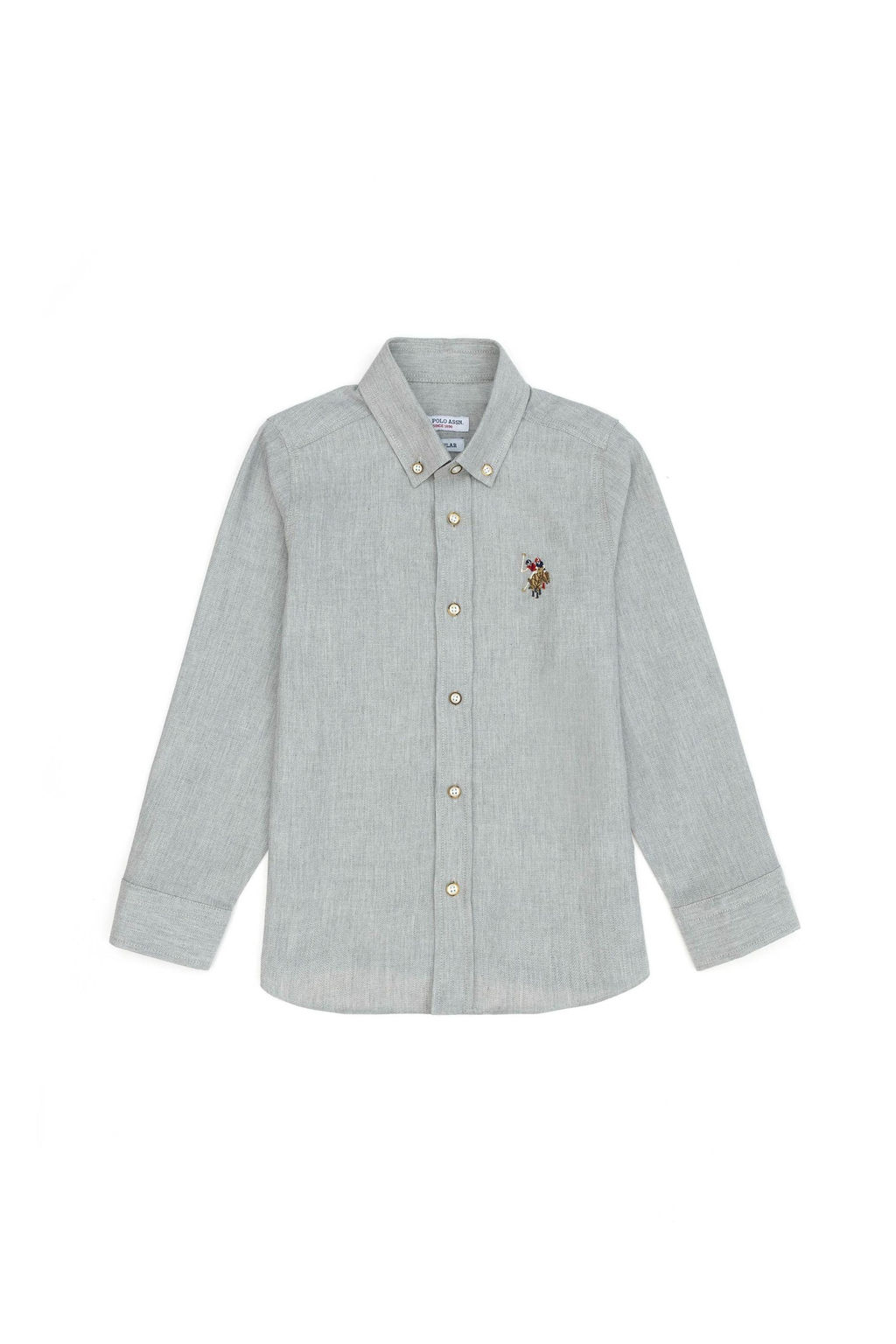 Рубашка Stone с длинным рукавом для мальчика - U.s. polo assn фото 7