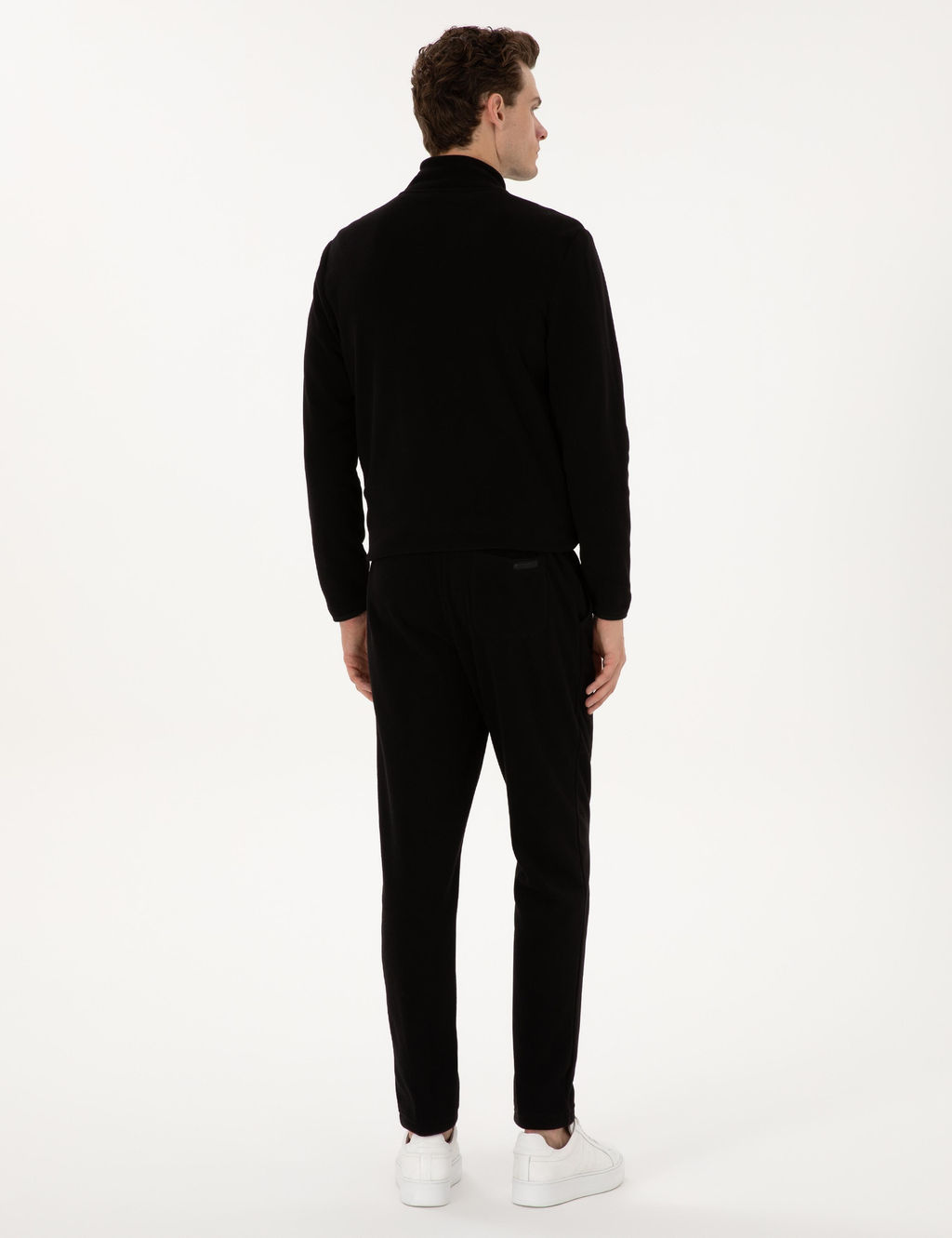 Siyah Slim Fit Polar E_ofman Alt_ - Pierre cardin фото 4