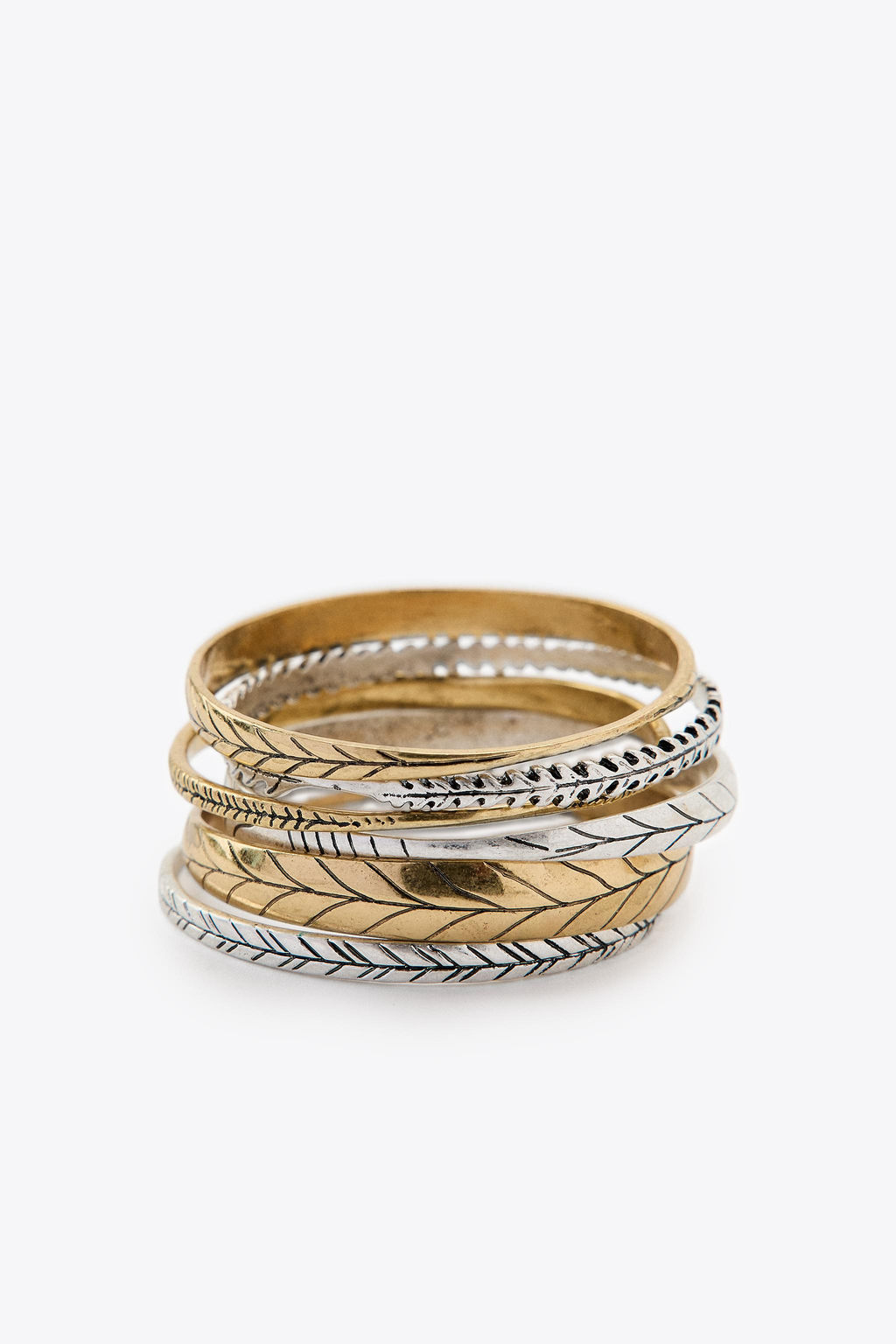 PACK OF COMBINED RIGID BANGLES - Zara фото 2