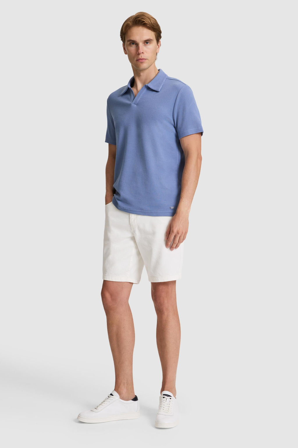 Erkek _ndigo Regular Fit Polo Yaka Ti__rt