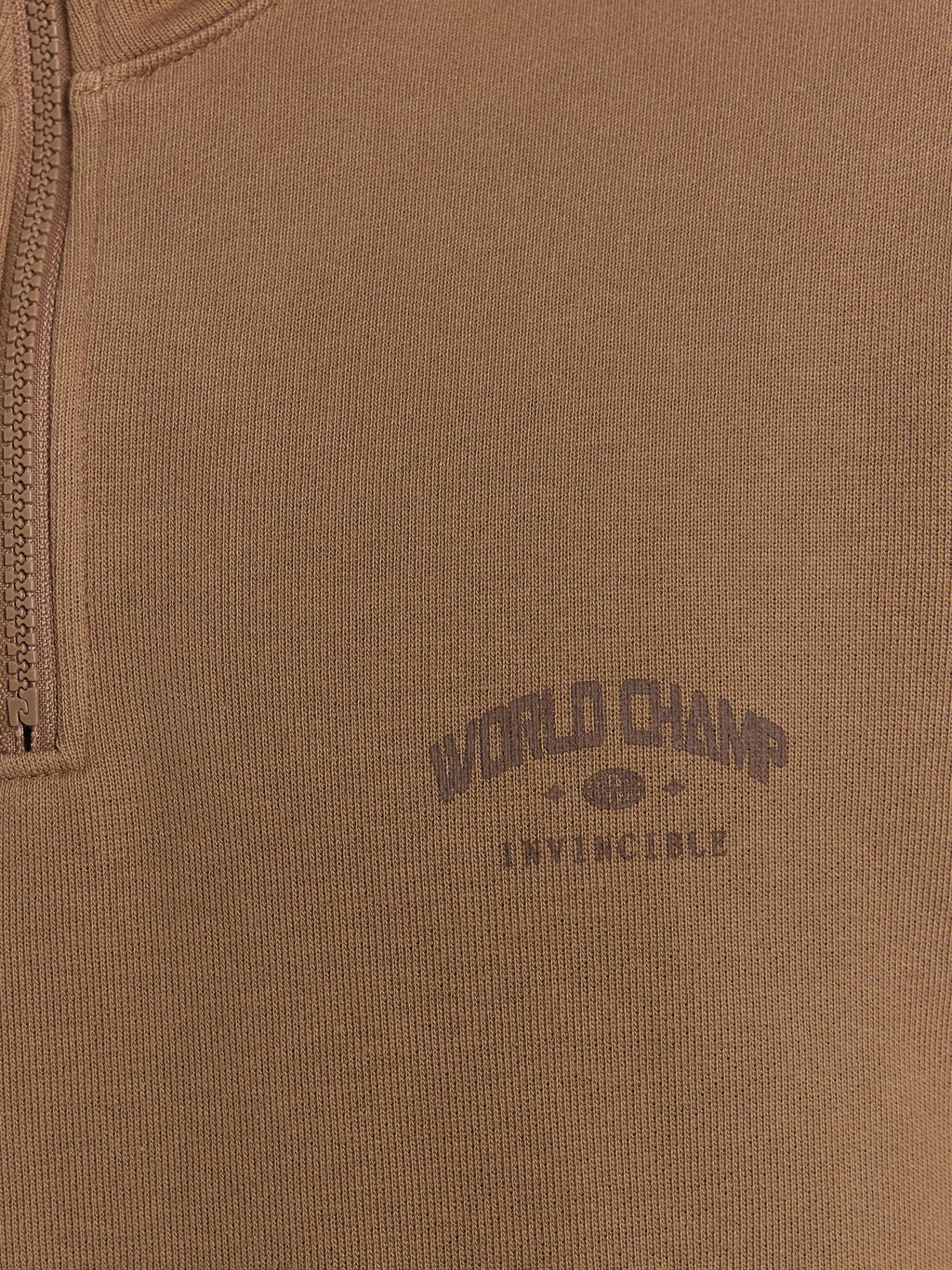 Толстовка мужская бежевая с печатью сепия +печать 121916 - Mark formelle фото 6