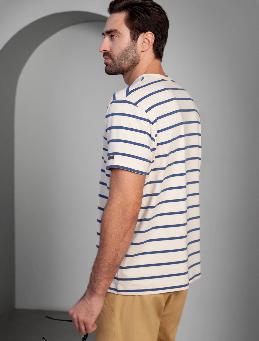 Футболка из премиального хлопка с эластаном - Vilatte фото 3