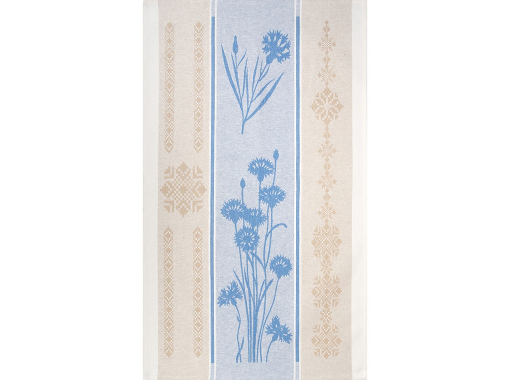 Полотенце 22С141-ШР 43*70 "Букет-васильки" цв. 1 рис. 224